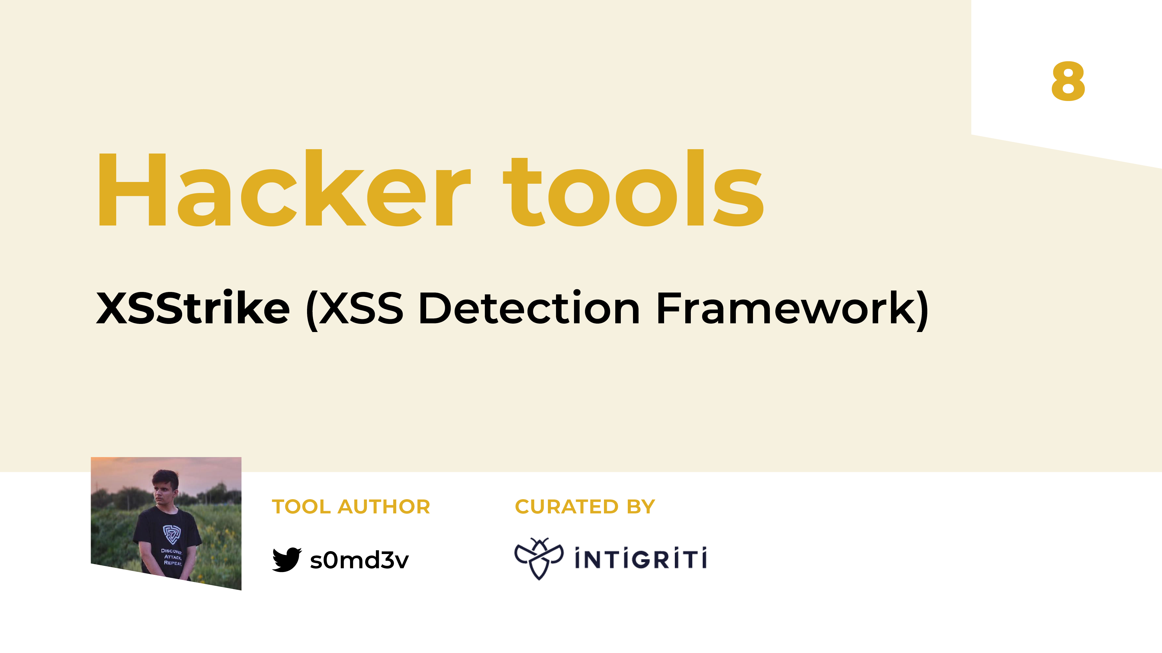 XSStrike - Fuzz and Bruteforce Parameters for XSS